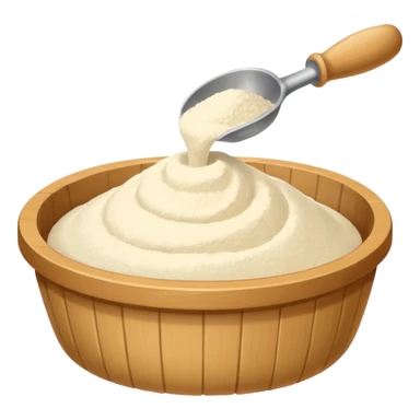 flour production sticker