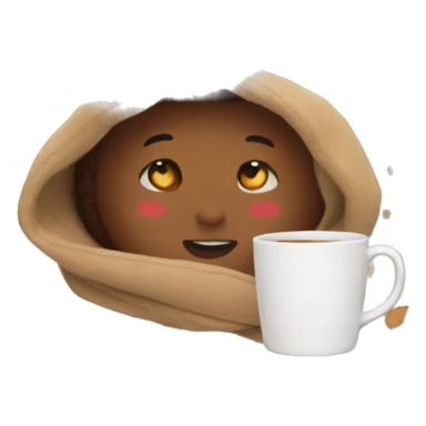 cozy fall aesthetic sticker