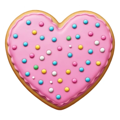 an aesthetic pink  christmas cookie sticker