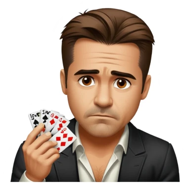 colin farrell gambling sticker
