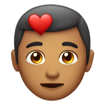 Corazón enfadado sticker