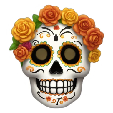 Día de los muertos sticker