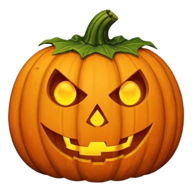 Rotten Halloween Pumpkin sticker