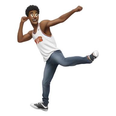 Justin Jefferson doing the gritty sticker