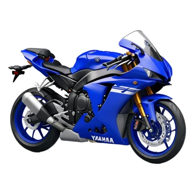 Yamaha YZF (Sportbike) - Yamaha YZF-R1 (Model Year: 2022) (Iconic colour: Blue) sticker