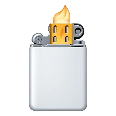 white lighter sticker