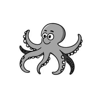 Octopus sticker