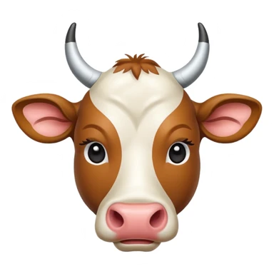 Indian cow sticker
