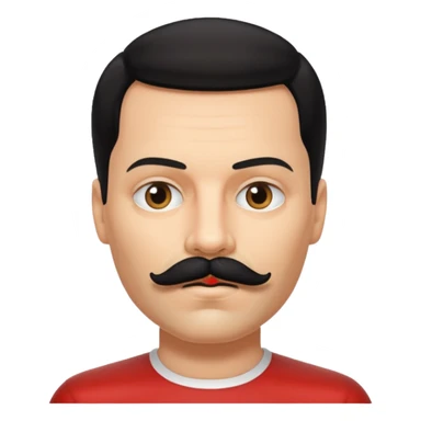 Freddie Mercury sticker