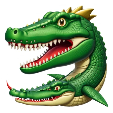 A bomber with a crocodile's head instead of a cockpit sticker