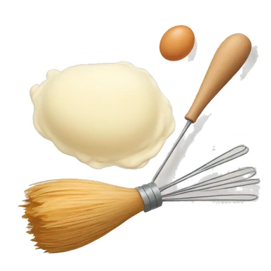 pack of flour, eggs, whisk sticker