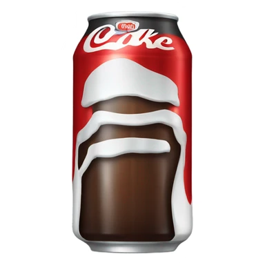 Diet Coke bottle with giant muscles sticker