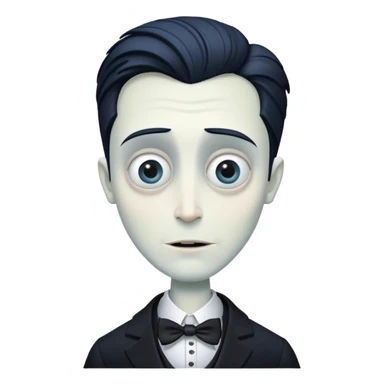 victor van dort in Corpse Bride sticker