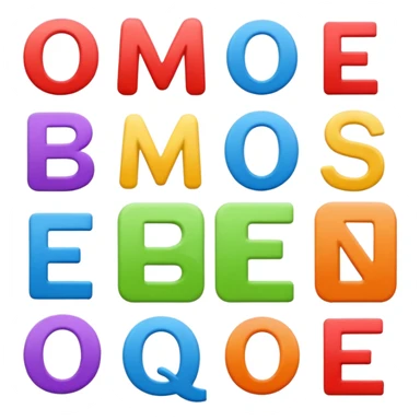 alphabet flashcards sticker