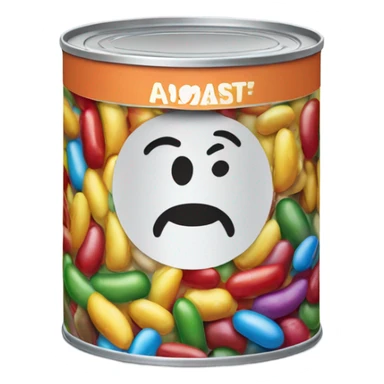 Can of beans  sticker