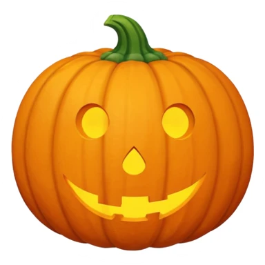 Pumpkin ball sticker