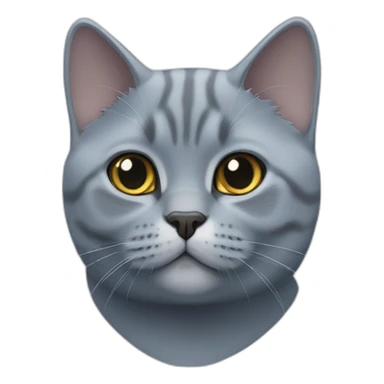 British Shorthair Blue Cat sticker
