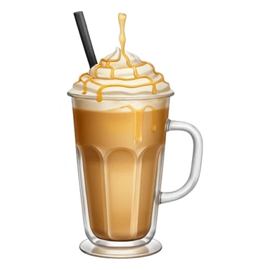 Ice latte honey salt non whipping  sticker