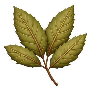 ground bay leaf sticker