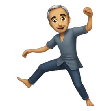 Zemmour qui dance sticker