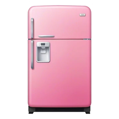 large fancy pink refrigerator sticker