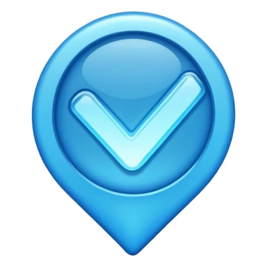 blue verified tick for whatsapp sticker