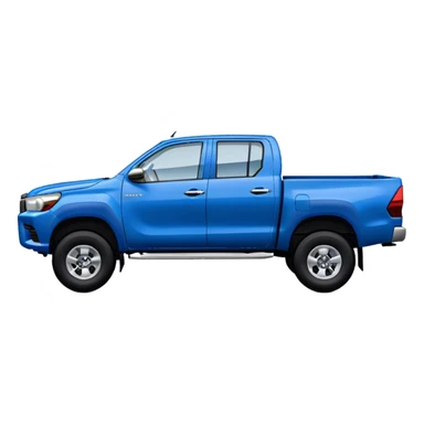 Toyota Hilux - Toyota (Model Year: 2021) (Iconic colour: Blue) sticker