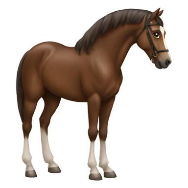 femme brune queue de cheval sticker
