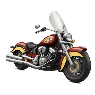 Indian chief bobber motocycle sticker