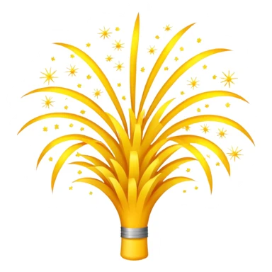 fireworks yellow sticker