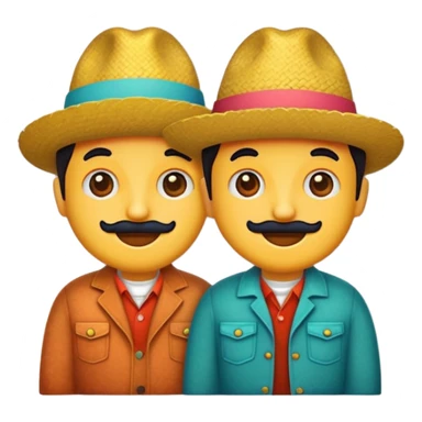 Retro Stickers  AMIGOS sticker