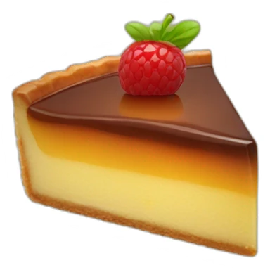 Flan pâtissier sticker