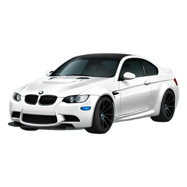 E92 BMW M3 Coupe sticker
