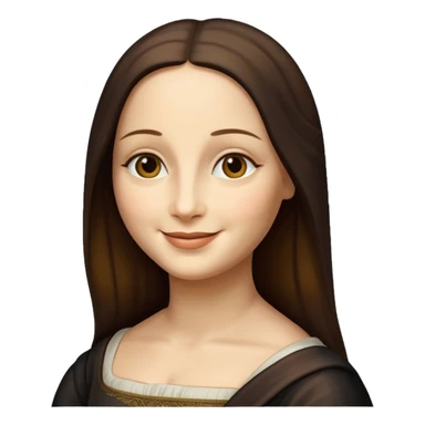 mona lisa sticker