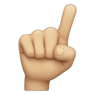 Finger pointing at you sticker