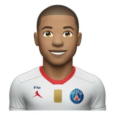 Mbappe avec la ligue des champions sticker
