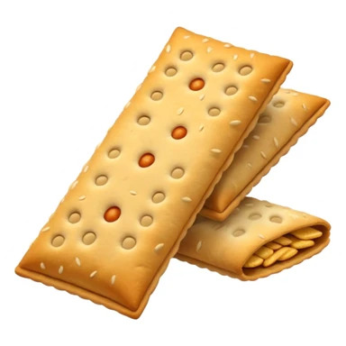 un tas de crackers aux graines sticker