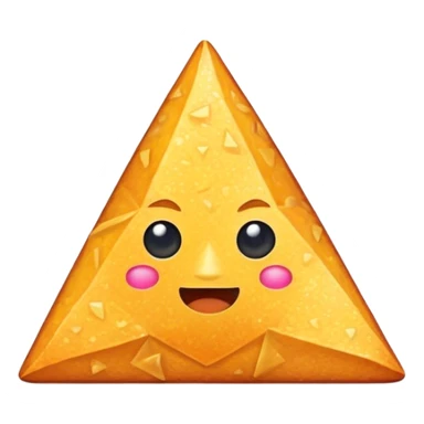 sparkling dorito sticker