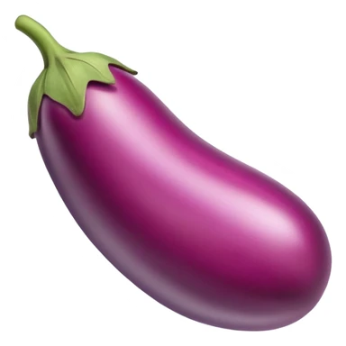 pink eggplant sticker