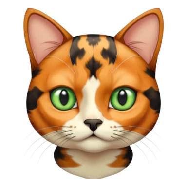tortoiseshell cat sticker
