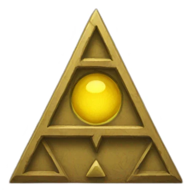 zelda triforce sticker