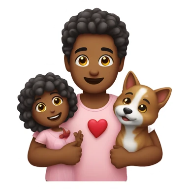 Emoji love with 😍🐣✨ sticker