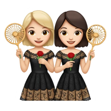 lazo señoritas  sticker