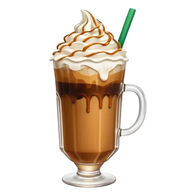 Aesthetically pleasing Starbucks Dubai iced coffee  sticker