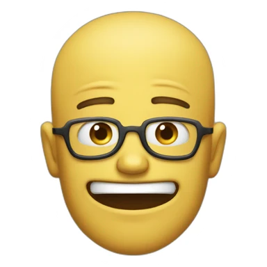 a sarcastic smile sticker