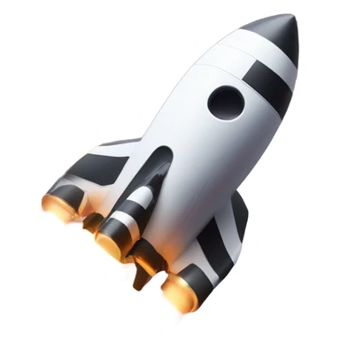 XRP on rocket  sticker