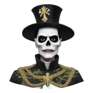 papa emeritus 4 sticker