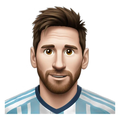 messi argentina sticker