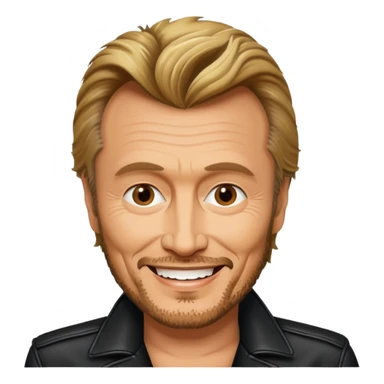 Johnny Hallyday sticker