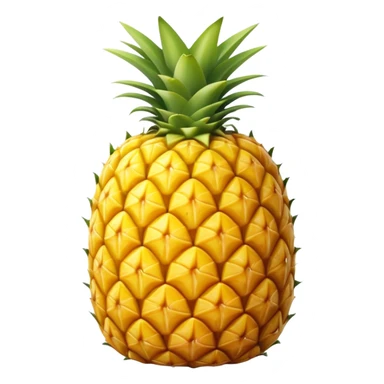 Piece of pineapple sticker